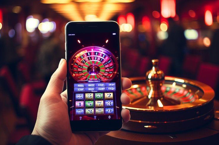 Live dealer baccarat game with multiple camera angles